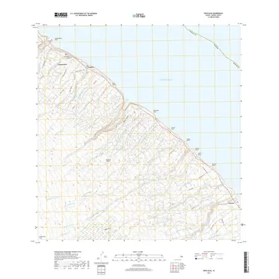 2017 Map of Papaaloa, 2017 Print