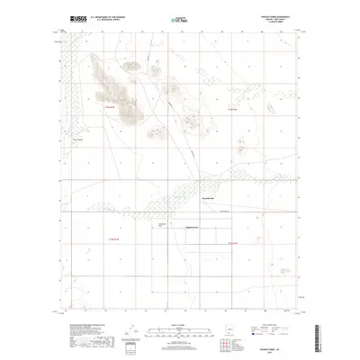 2018 Map of Papago Farms, 2018 Print