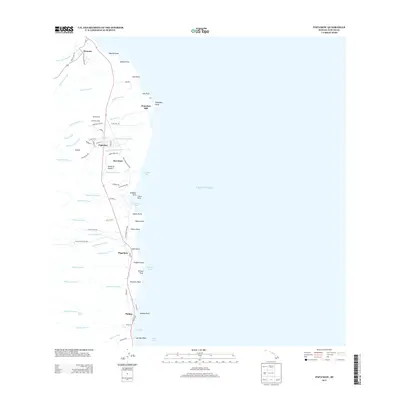 2013 Map of Papaikou, 2013 Print