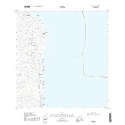 2017 Map of Papaikou, 2017 Print