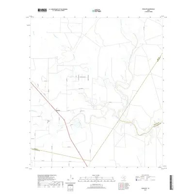 2019 Map of Papalote, 2019 Print