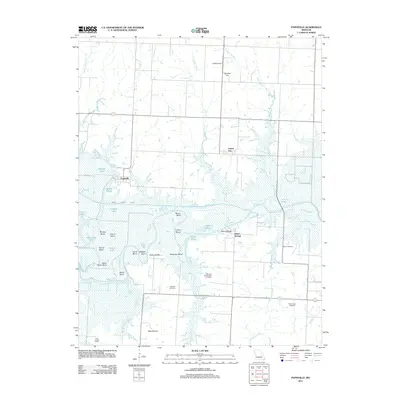 2011 Map of Papinville, 2011 Print