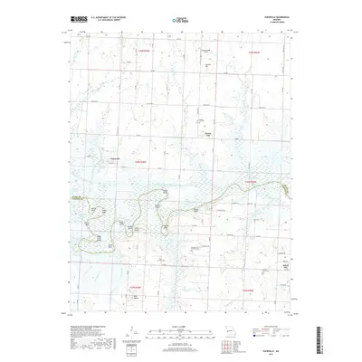 2017 Map of Papinville, 2017 Print