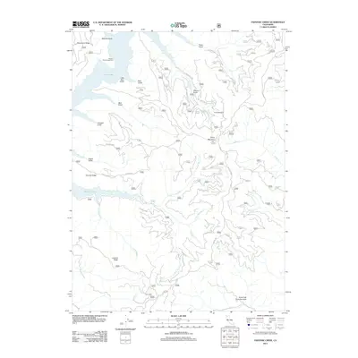 2012 Map of Papoose Creek, 2012 Print