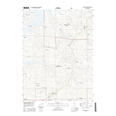 2015 Map of Papoose Creek, 2015 Print