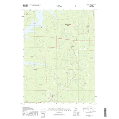 2018 Map of Papoose Creek, 2018 Print