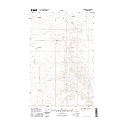 2017 Map of Papoose Hills, 2017 Print