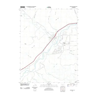 2010 Map of Parachute, 2010 Print