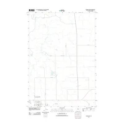 2012 Map of Parade SW, 2012 Print
