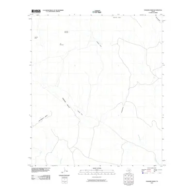 2010 Map of Paradise Draw, 2010 Print
