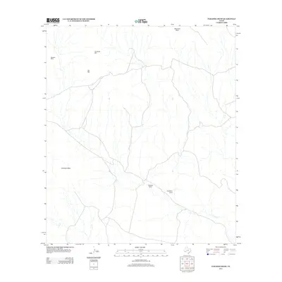 2012 Map of Paradise Draw, 2012 Print