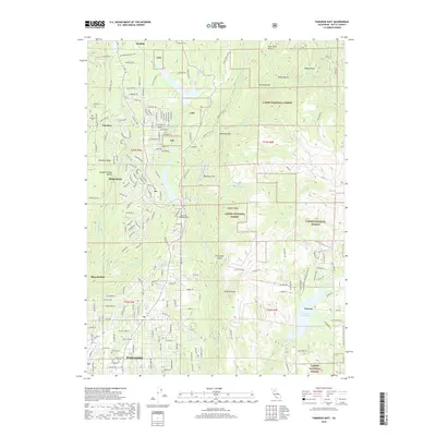 2018 Map of Paradise East, 2018 Print