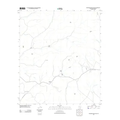 2012 Map of Paradise Mountain, 2012 Print
