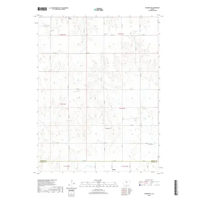 2018 Map of Paradise NE, 2018 Print