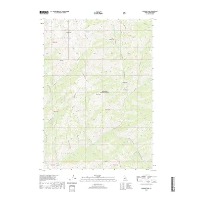 2020 Map of Paradise Peak, 2020 Print