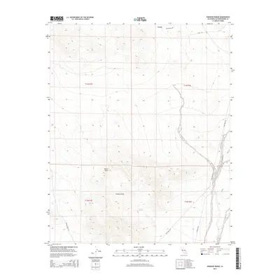 2015 Map of Paradise Range, 2015 Print