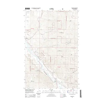 2014 Map of Paradise, 2014 Print
