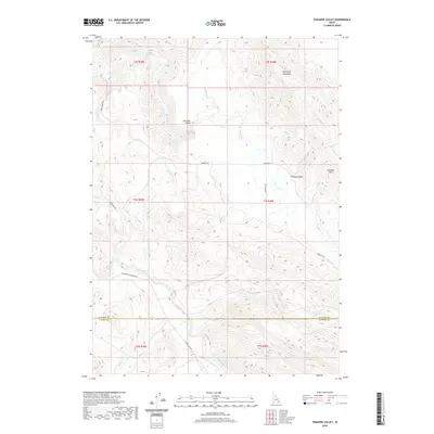 2020 Map of Paradise Valley, 2020 Print