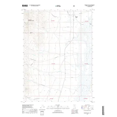 2018 Map of Paradise Valley, 2018 Print