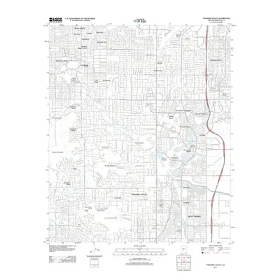 2011 Map of Paradise Valley, 2011 Print