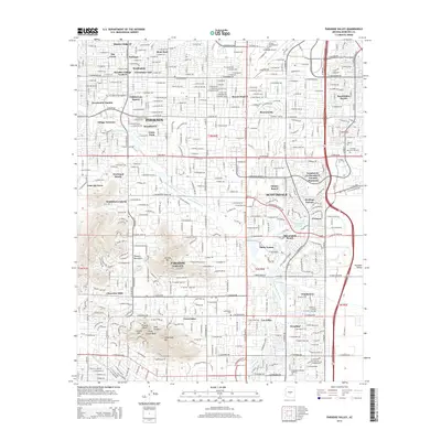 2014 Map of Paradise Valley, 2014 Print