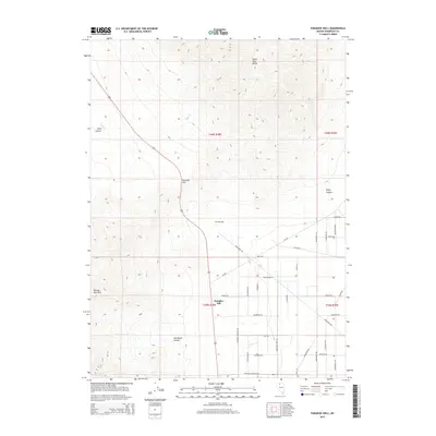 2015 Map of Paradise Well, 2015 Print