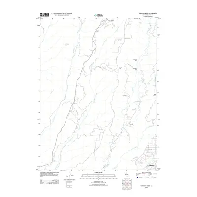 2012 Map of Paradise West, 2012 Print