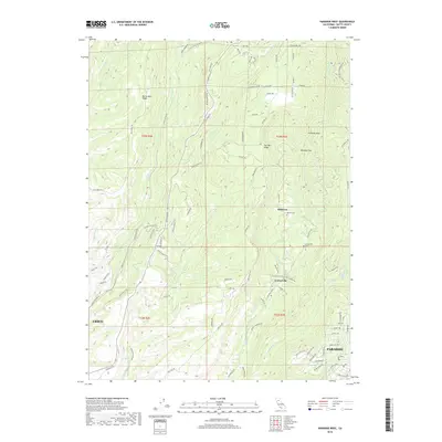 2018 Map of Paradise West, 2018 Print