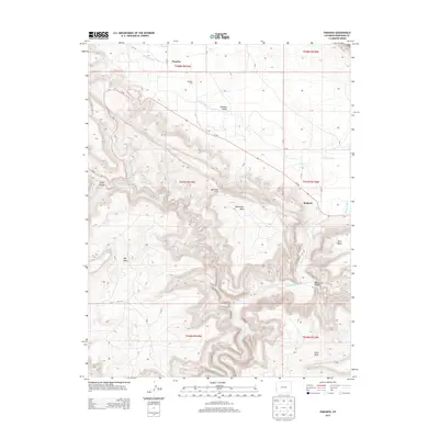 2013 Map of Paradox, 2013 Print