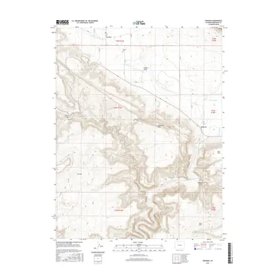 2016 Map of Paradox, 2016 Print