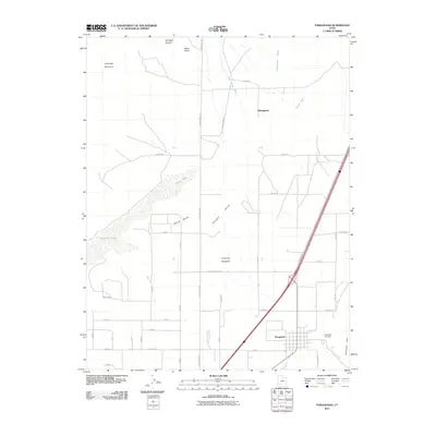 2011 Map of Paragonah, 2011 Print
