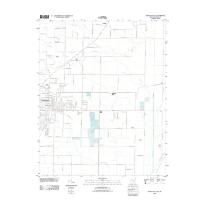 2011 Map of Paragould East, 2011 Print