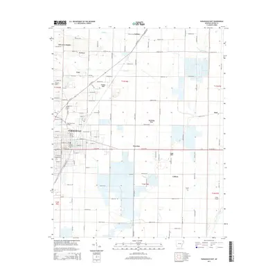 2014 Map of Paragould East, 2014 Print