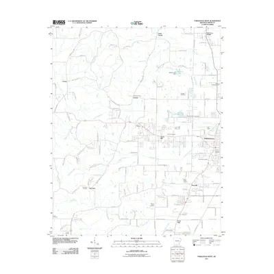 2011 Map of Paragould West, 2011 Print