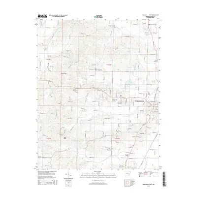 2014 Map of Paragould West, 2014 Print