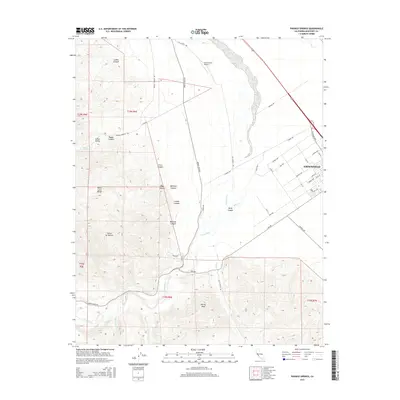 2015 Map of Paraiso Springs, 2015 Print