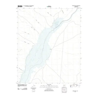 2010 Map of Paraje Well, 2010 Print
