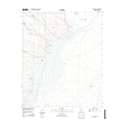 2013 Map of Paraje Well, 2013 Print