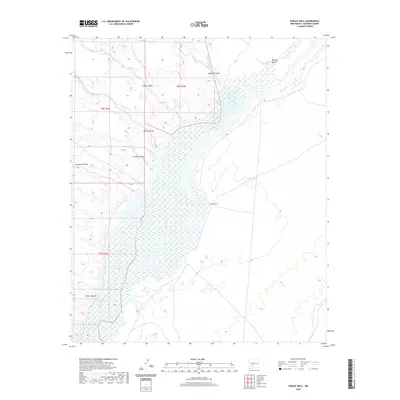 2020 Map of Paraje Well, 2020 Print