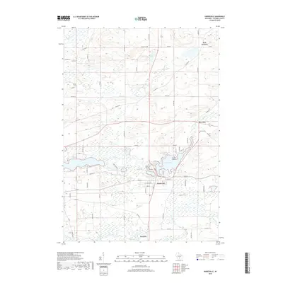 2018 Map of Pardeeville, 2018 Print