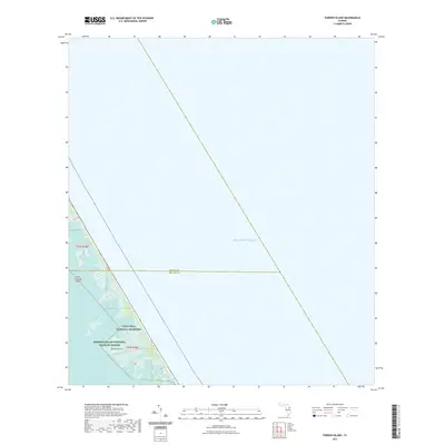 2021 Map of Pardon Island, 2021 Print