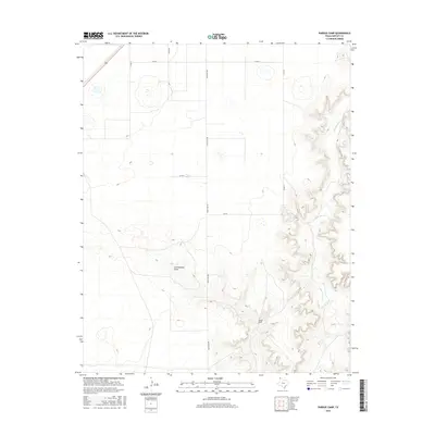 2016 Map of Pardue Camp, 2016 Print
