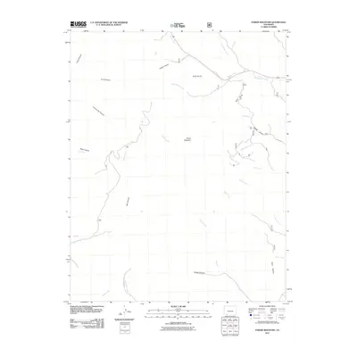 2011 Map of Pargin Mountain, 2011 Print