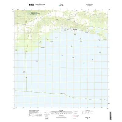 2018 Map of Parguera, 2018 Print