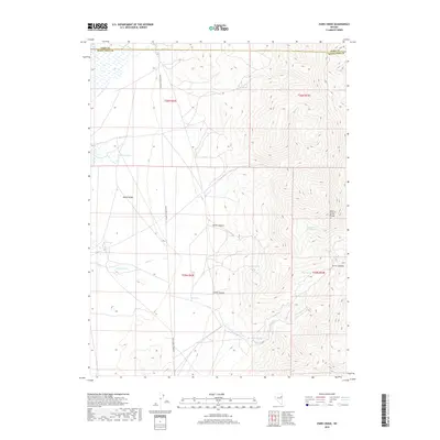 2018 Map of Paris Creek, 2018 Print