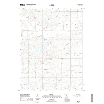 2018 Map of Paris, 2018 Print