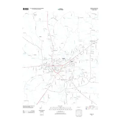 2013 Map of Paris, 2013 Print