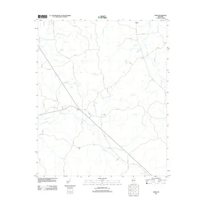 2012 Map of Paris, 2012 Print