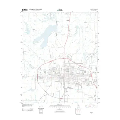 2013 Map of Paris, 2013 Print