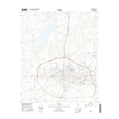 2016 Map of Paris, 2016 Print